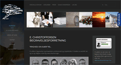 Desktop Screenshot of echristoffersen.dk